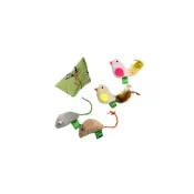 (店+)【CATWANT 貓咪旺農場】填充貓玩具系列(貓薄荷 木天蓼 小鳥 小老鼠 小粽子 款式隨機 貓玩具 貓草玩具)寵物小精靈