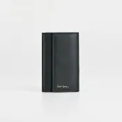 【Paul Smith】展示品6鉤釦式鑰匙包(綠x彩色條紋)