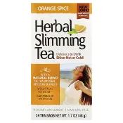 【iHerb】21世紀, 草本塑身茶，有機香辛料，無咖啡萃取，24 茶包，1.7 盎司（48 克）