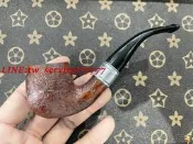 【萬禾】【孤品撿漏】仿Sirdelno石楠木鬥金屬圈麻面彎鬥手工具