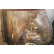 ☆茗茶軒品╭ teahin 台灣Hinoki 黑皮黃檜扁柏 喜諾奇 黃檜 樹頭瘤花閃花 擺飾 椅料 黃檜椅 紅檜肖楠牛樟