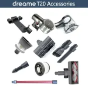 HiFi超人音頻商城 原廠 追覓 Dreame T20 無線吸塵器 地板刷 旋轉拖把頭 滾刷 濾網 塵杯 伸縮幹 主機馬達 手持無線吸塵器配件