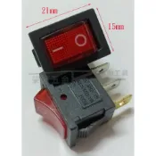 (店+)KCD1 10A/125V 三腳兩檔船型開關 紅色船型開關 長形翹板開關 電源開關 洛克開關 洛可電源開關