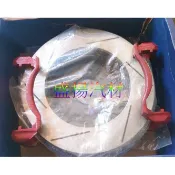 盛揚 HONDA (K6 美規)(K8 4D)(前盤)加大煞車畫線碟盤 286mm全新 附銀色轉接座