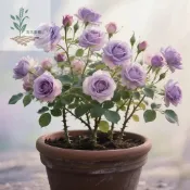 青禾園藝 新品-日本小灌木微型小兔月季花花苗濃香型陽臺盆栽四季微型玫瑰迷你盆栽種子Rose