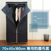 比架王 適用70x45x180cm防塵布套(深藍) 層架配件 布套 防塵