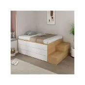 (店+)工廠直營 榻榻米床架 小戶型收納床架 多功能床架半高床 中高床 高架床 實木床架 3尺單人床架 5尺雙人床架
