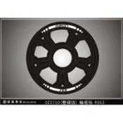 【惡鯊】OZ S 150 雙碟版 簍空輪框貼R003 (共4色)(前+後) 3M反光 車膜