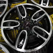 二手拆車原廠 18寸鋁圈 BMW mini JCW輪鋁圈可以避jcw剎車卡鉗 18寸 7J ET54 5孔112孔距