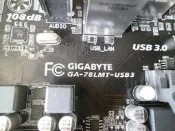 【全國主機板維修聯盟】技嘉 GA-78LMT-USB3 AM3  (下標前請先詢問) 故障主機板