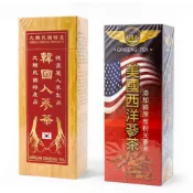 (店+)《瀚軒》特選韓國人蔘茶 (5g*30包)+嚴選美國西洋蔘茶 (3g*50包)各1盒