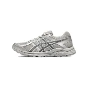 (店+)【asics 亞瑟士】T8D9Q-022 ASICS Gel-Contend 4 舒適百搭 織物合成革耐磨透氣包裹性支撐回彈 低幫 休閒長跑短跑城市通勤體測體考跑步鞋 女款 灰色