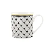【Villeroy & Boch】德國唯寶Audun奧頓300ML馬克杯-Promenade漫步圖騰(德國製百年瓷器)