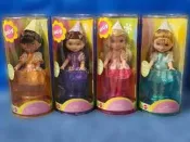 BARBIE/芭比 MATTEL/美泰 Kelly生日快樂茶會 2003 新 打包 4只 杯子 凱莉注意：個人收藏
