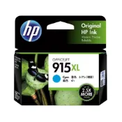 Lyre ishop HP 915XL 高列印量青色原廠墨水匣 3YM19AA 適用 OfficeJet Pro 8020/8025