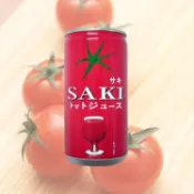 韓國 SAKI 番茄汁 180ml 番茄 果汁 無鹽 易開罐 罐裝 飲料 飲品 即開即飲 【小三美日】DS013703