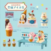 【公司貨 免運】Zakka 夏日冰淇淋冰棒甜筒貓咪可愛雪怪潮玩創意微縮場景擺件
