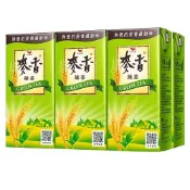 統一麥香 麥香綠茶TP  375ml x 6【萬家福】