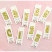 禎巧手 生日蠟燭 生日快樂英文字母工藝蠟燭 派對生日蠟燭生日派對用品 創意蠟燭生日快樂 英文生日蠟燭