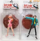 Yan Jing 廠 魯邦三世 DX 峰不二子 摩托車 手槍 景品 掛卡 日版 全新