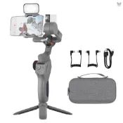 【有頻道】逗映 FUNSNAP Capture 5 手機三軸穩定器 最大承重450g/0.99lbs 帶LCD顯示屏 超