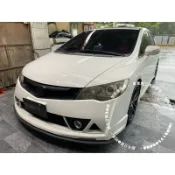 喜美CIVIC8 K12 NEW STYLE PP RR前保桿空力套件2006-2012