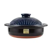 【廚房用品專區】日式砂鍋 燃氣灶款家用萬古燒菊花鍋Ginpo煲仔飯日本進口土鍋