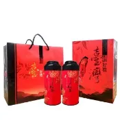 【新造茗茶】日月潭紅玉紅茶臻寶禮盒100gx2罐(台茶18號;魚池紅茶)(中秋禮盒)