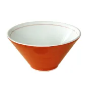 (店+)【美濃燒】日本製 佐倉嚴選 日式陶瓷拉麵碗 950ml 紅色 丼飯碗蕎麥麵烏龍麵湯麵碗 可微波 質感餐具 和食器