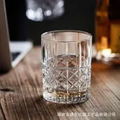 臺灣現貨德國進口水晶玻璃杯威士忌洋酒杯子歐式創意白蘭地烈酒啤酒杯大號