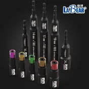 【Labear】無磁深孔套筒 長套筒 六角長套筒 電動 深套筒 1/4“六角柄 115L/185L 11.5溝 台灣製
