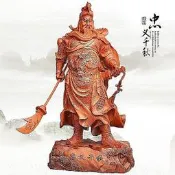 【樸緻精品】關公神像 關聖帝君 義薄雲天 正氣凜然 法像莊嚴（GA-0022） 