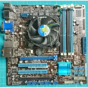 華碩P8Q77-M P8H67-M 1155主機板+i7 3770套件
