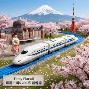 Takara Tomy Plarail 鐵道王國 S-11有聲N700系 新幹線 新款動力車頭 中間語音車廂