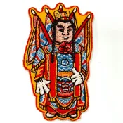 ALL SPLENDID 台灣電音三太子 台客愛國 地標背膠刺繡布章 貼布 布標 燙貼 徽章 肩章 識別章 背包貼