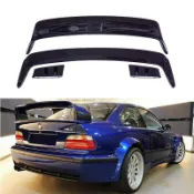 適用於寶馬E36尾翼M3尾翼改裝1990-2000款BMW E36四段款式定風翼