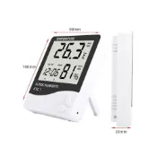 (店+)多功能溫度計 HTC-1高精度 鬧鐘 濕度計 電子式溫濕度計 時鐘 可站立/壁掛 液晶螢即時檢測 溫度計 電子鐘 多功能