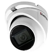 【CHICHIAU】iCATCH可取國際 5MP TVI 同軸音頻 500萬畫素紅外線半球型監視器攝影機