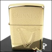 (店+)【Zippo】美系~Guinness-健力士啤酒Logo圖案打火機NO.29651
