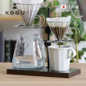 KOGU 下村 日製高度可調節咖啡手沖架(雙杯款)