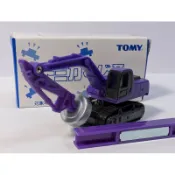 有貨了 TOMY TOMICA 多美 舊藍標 抽抽樂 紫色 紫 油壓 磁鐵 磁吸 PC200 怪手 挖土機 挖掘機