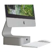 【Rain Design】mBase 基座 iMac 27 專用-太空灰