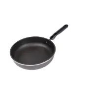 【EVERWARE】鐵鏟專用不沾加深平底鍋28cm(台灣製)