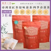 薑蓉之家 GINGER TEA 冷泡四季春薑茶/薑紅茶/原味薑茶(20入*3包)-超值組合任選3包組