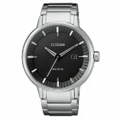 大高雄鐘錶城 CITIZEN星辰錶 BM7370-89E 現代簡約光動能腕錶/黑面42mm｜樂天領券現折★全館特惠中★指定刷卡回饋10%