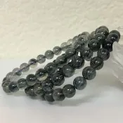 快速出貨天然藍髮晶手鍊8mm