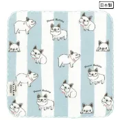 *COSY CORNER* Shinzi Katoh 加藤真治 日本製 毛巾/方巾/紗布/口水巾 法鬥系列 藍白條紋