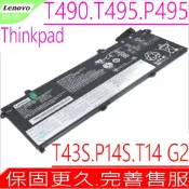 電池動力 LENOVO L18L3P73 電池(原裝)-聯想 L18C3P73 L18M3P73 L18S3P73 Thinkpad T490 電池 SB10K97645 02DL007 P495 T43S P43S L18C3P72 L18C3P71 T495 L18M4P73 L18M4P74