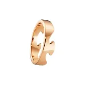 【Georg Jensen 喬治傑生】FUSION 外圈戒指(18K玫瑰金)