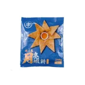 (店+)【海肉王超市】超人氣黃金月亮蝦餅_附醬包(240g/片)